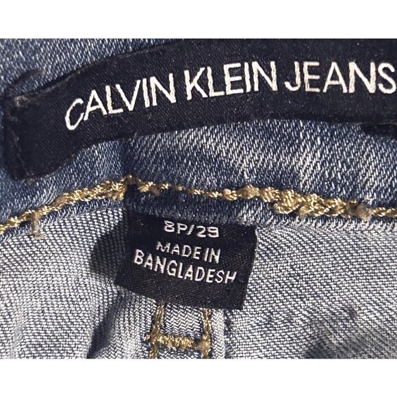 Calvin Klein High-Rise Skinny Jeans Women's Size 8P/29 - Picture 3 of 7